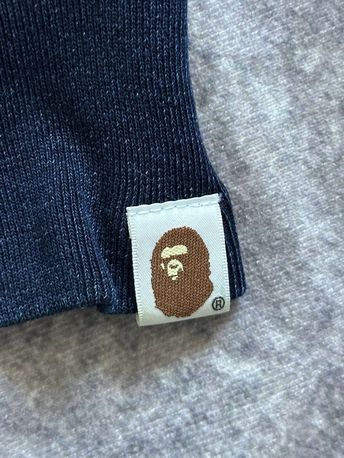 Bape Bape Indigo Tiger Shark Full Zip Hoodie Size US S / EU 44-46 / 1 - 14 Thumbnail