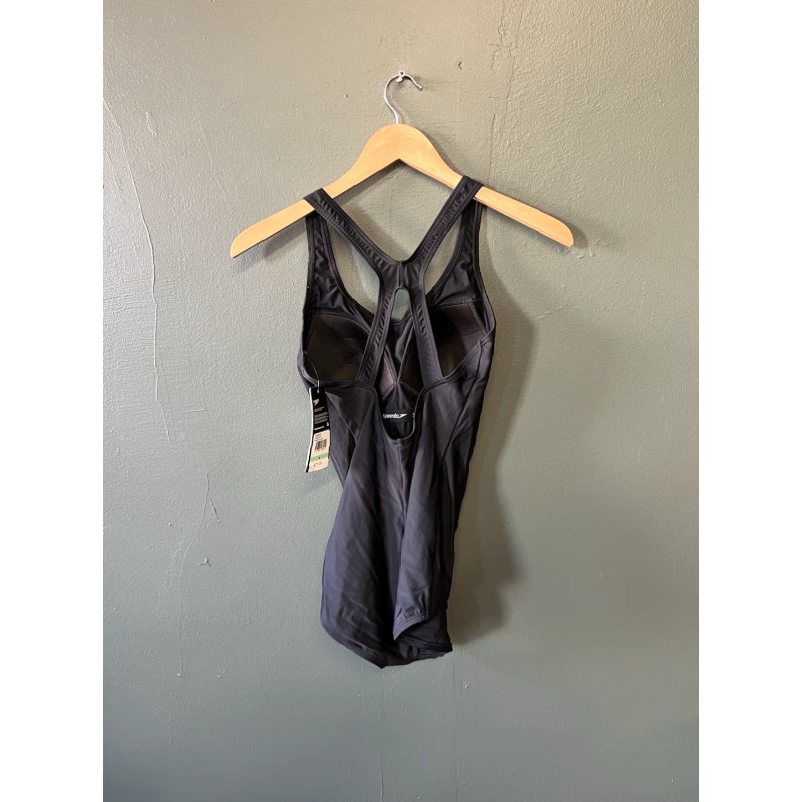 Speedo Speedo One Piece Swimsuit Black 8 UPF 50+ NWT Powerflex Womens Plus Size 8 Black UPF 50+ NWT Powerflex Womens Plus Size 8 Size ONE SIZE - 2 Thumbnail