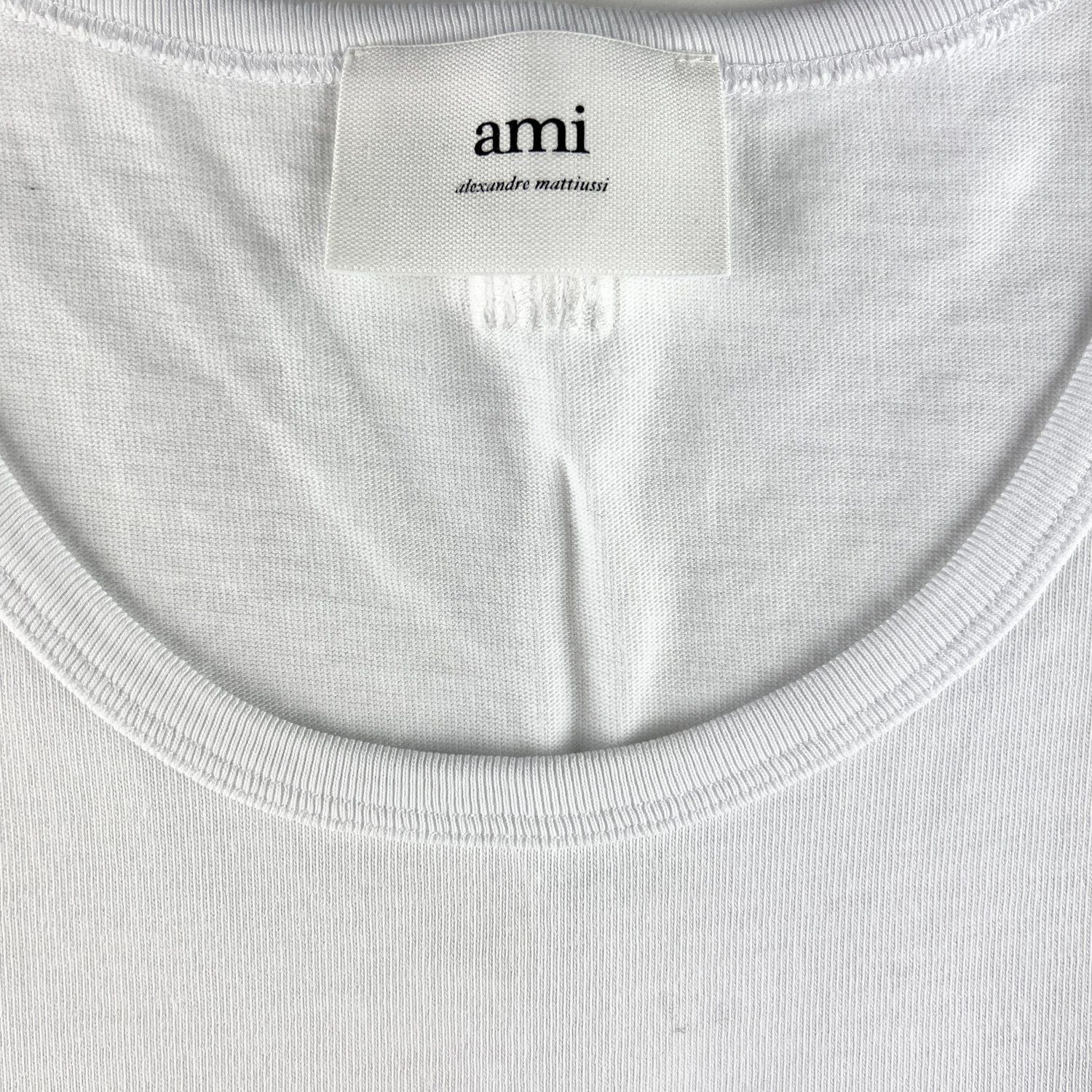 AMI Ami White Tank Top Size US M / EU 48-50 / 2 - 4 Thumbnail