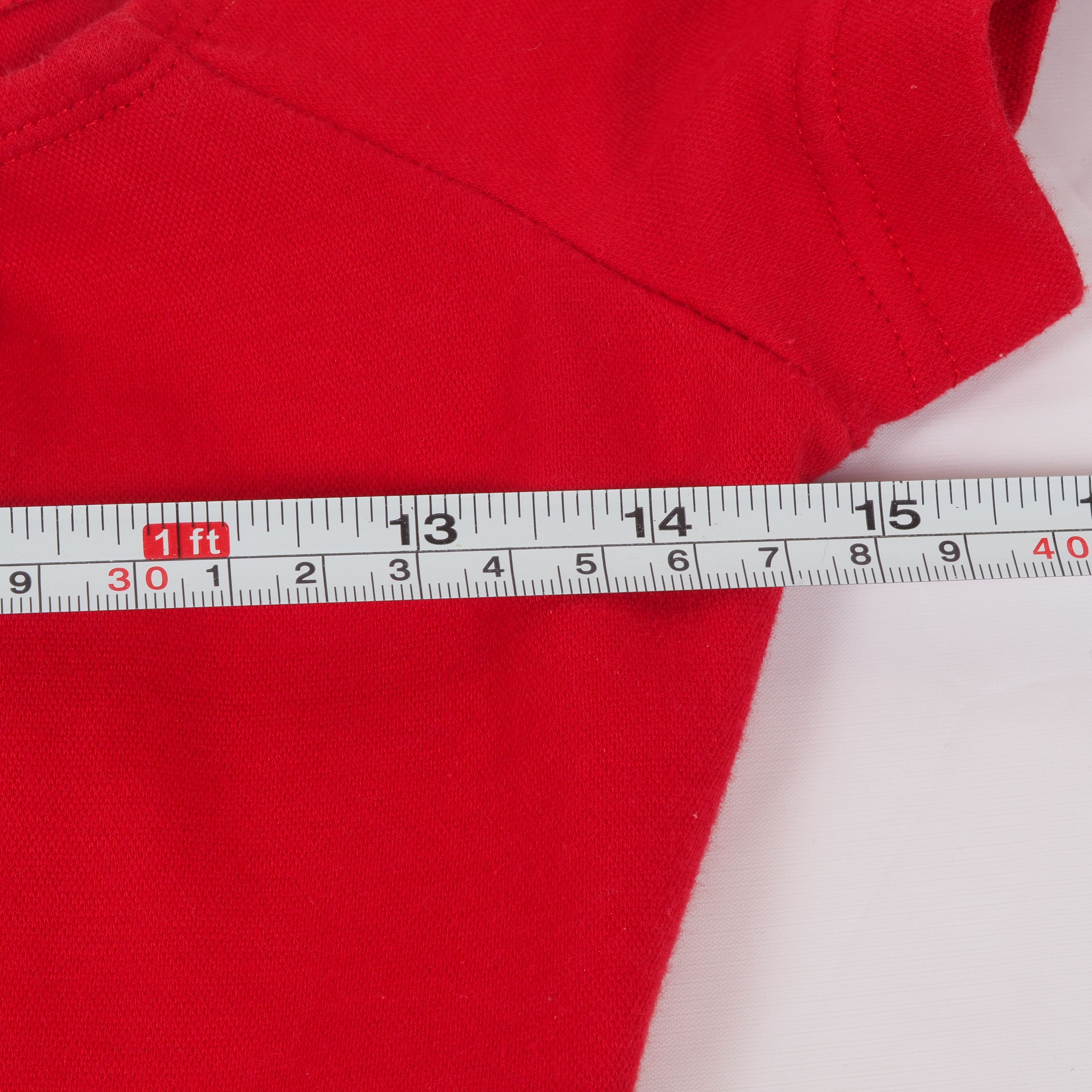 Moschino Moschino Cheap & Chic Vintage Red Bodysuit Gold Heart Detail Size S / US 4 / IT 40 - 12 Thumbnail
