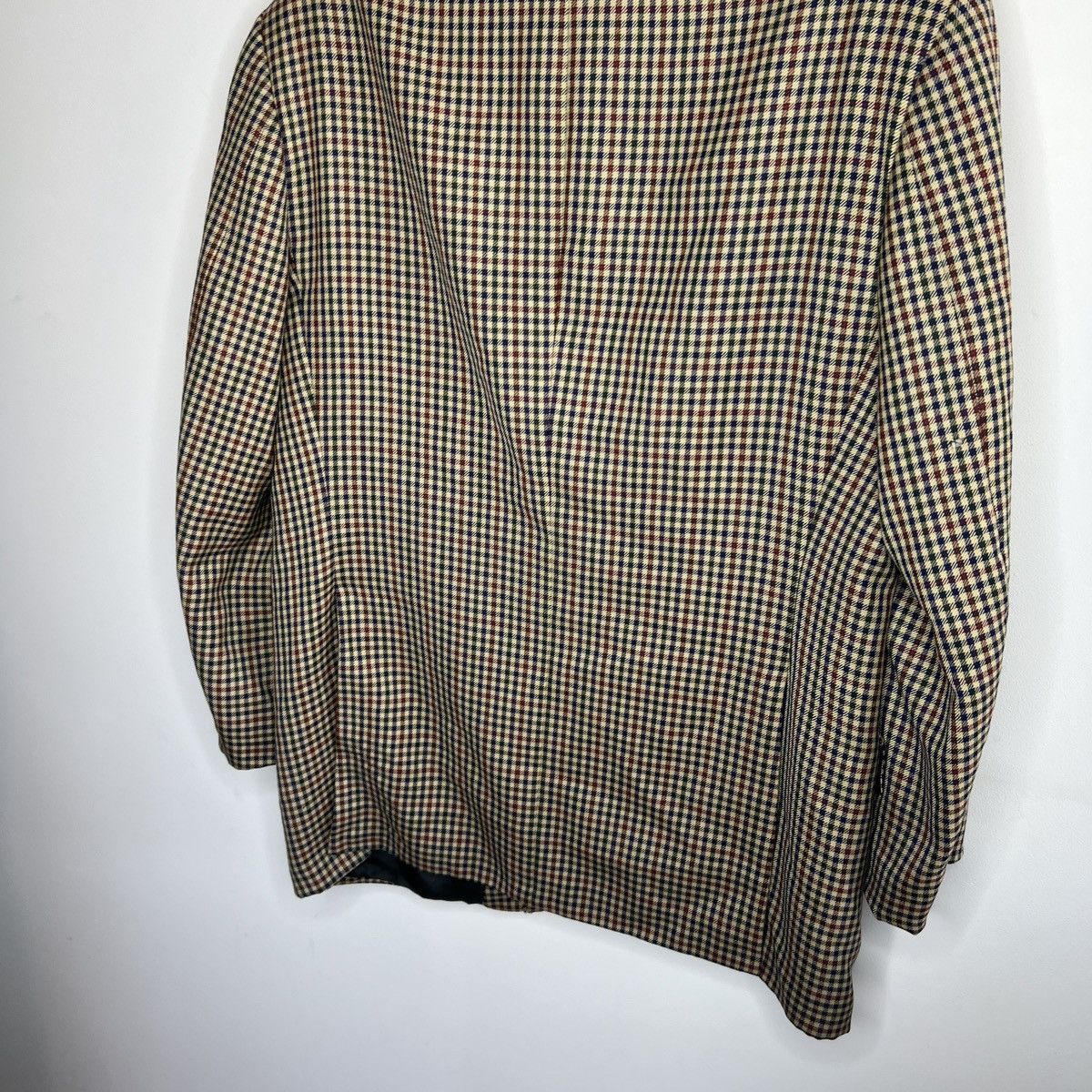 Burberry × Designer × Vintage Vintage Burberry Men’s Blazer Jacket Wool Luxury Classic Size 42R - 12 Thumbnail