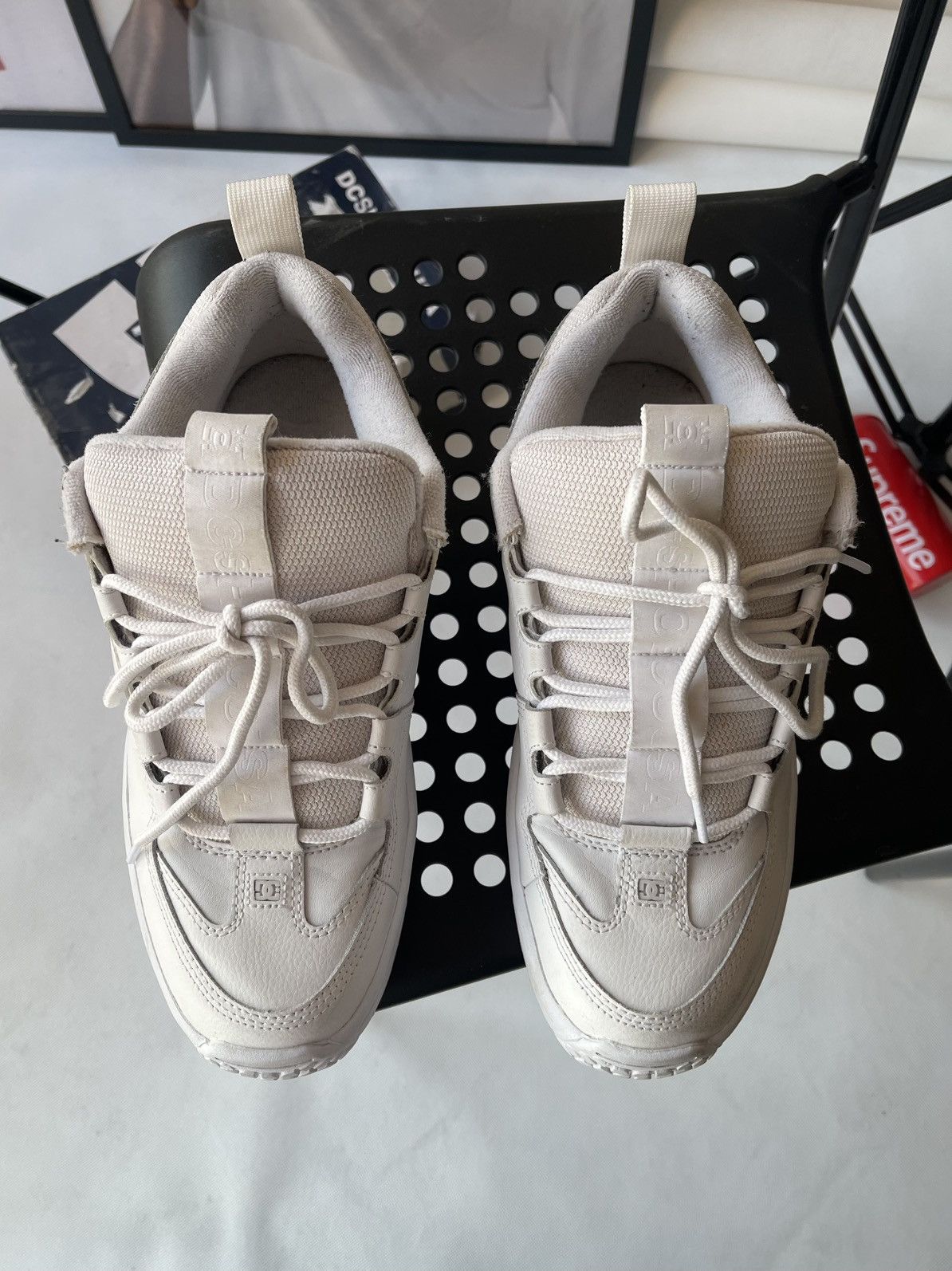 DC Vintage Very Rare DC LYNX OG TRIPLE WHITE / SIZE 11US Size US 11 / EU 44 - 4 Thumbnail