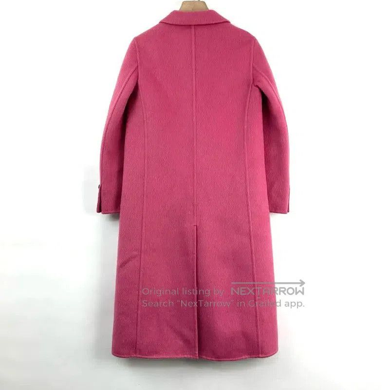 Dior Dior Pink Wool Long Coat for Women . Size XS / US 0-2 / IT 36-38 - 2 Thumbnail
