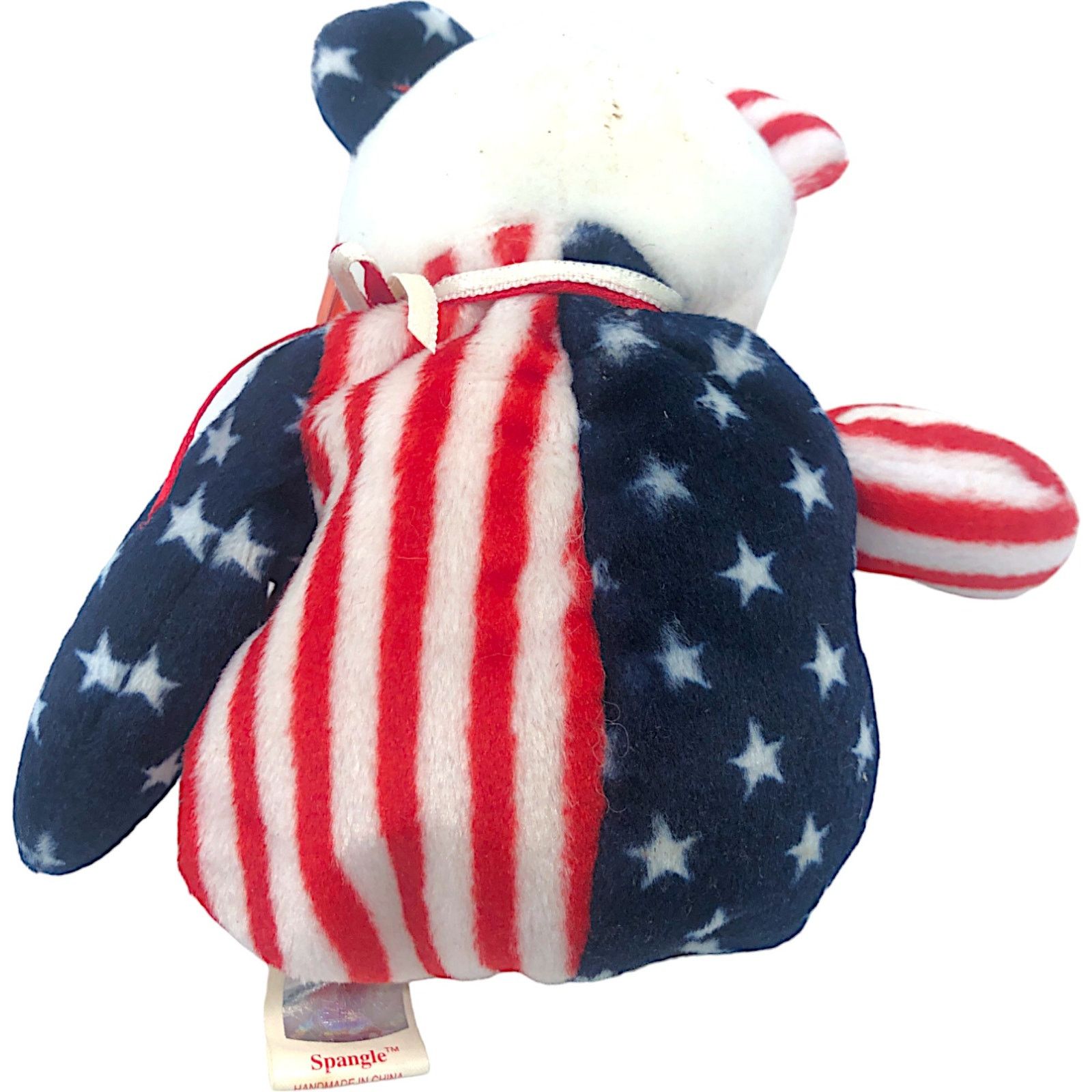 Vintage Ty Beanie Baby 1998 - Spangle USA w/ Protective Tag Covering Size ONE SIZE - 2 Thumbnail