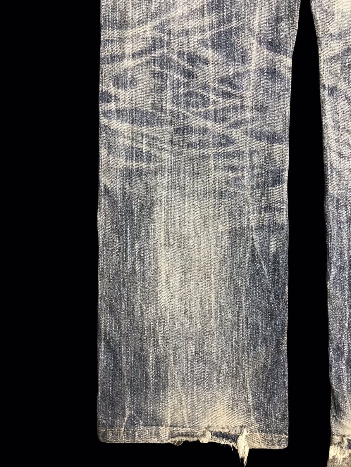 Edwin 💥EDWIN 435XVS STONE WASH DISTRESSED DENIM F342 Size US 31 - 14 Thumbnail