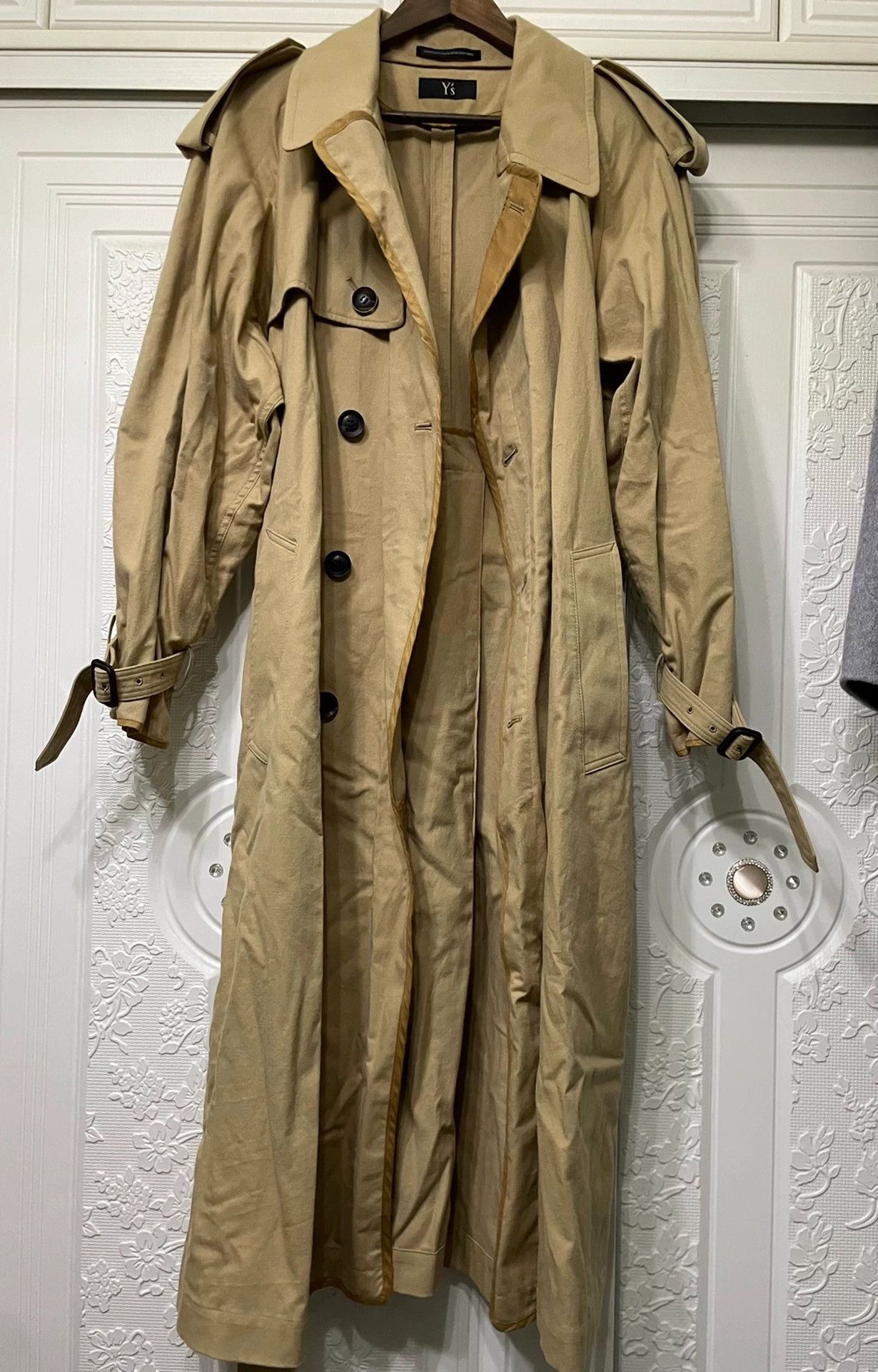 Yohji Yamamoto Y's Yohji Yamamoto Soft Trench Coat 9/10 Size S / US 4 / IT 40 - 4 Thumbnail