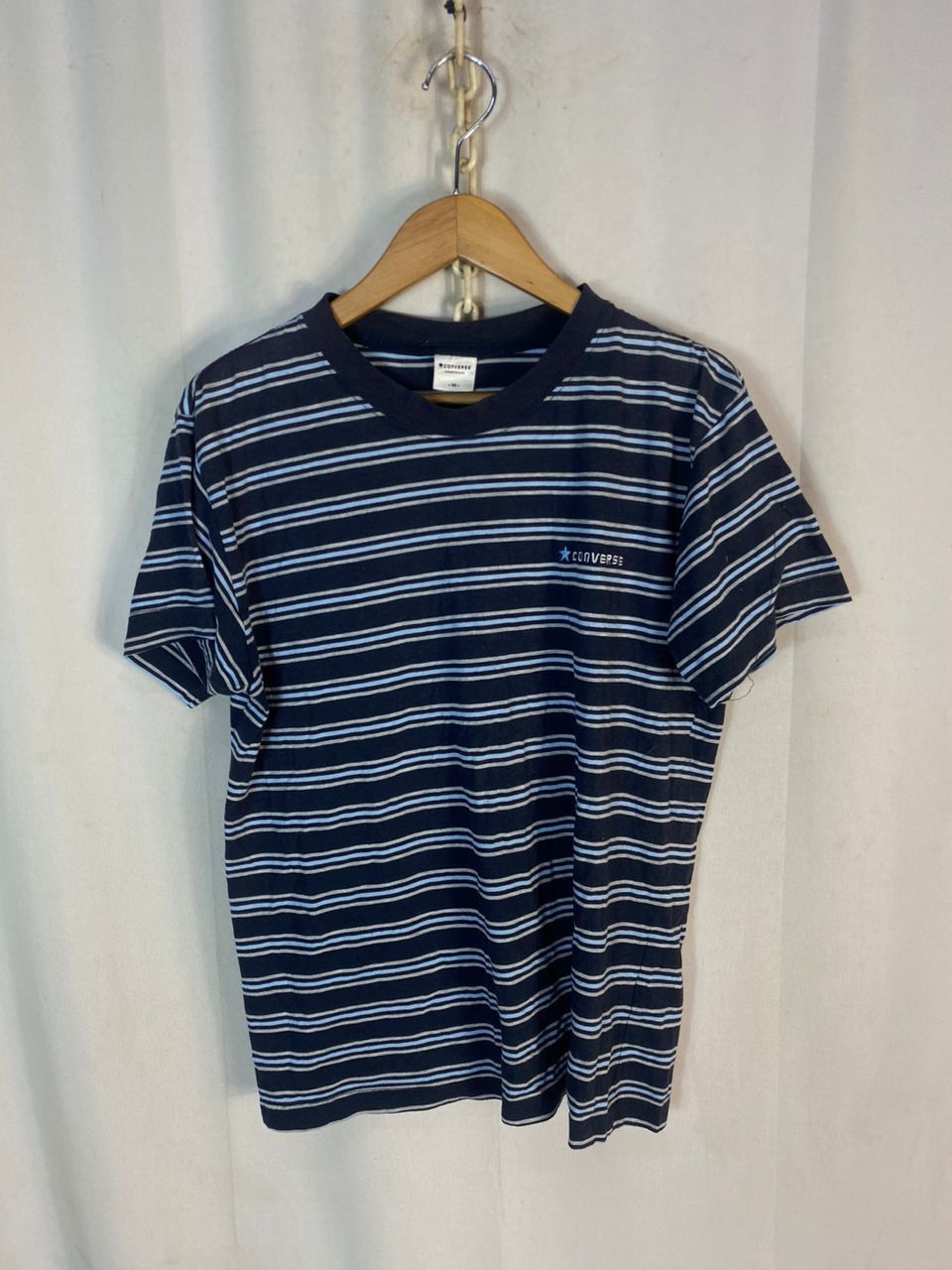 Converse Unisex🔥Converse stripe tshirt Size US M / EU 48-50 / 2 - 1 Thumbnail
