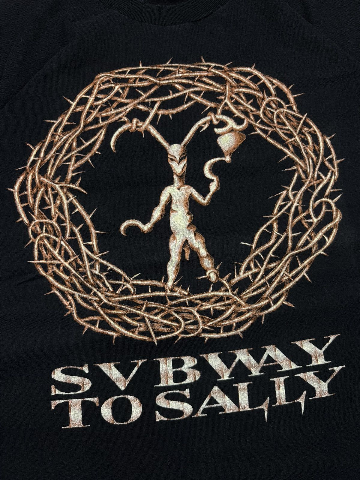 Band Tees Vintage 1997 Subway to Sally bannkreis rock band graphic tee Size US XL / EU 56 / 4 - 7 Thumbnail