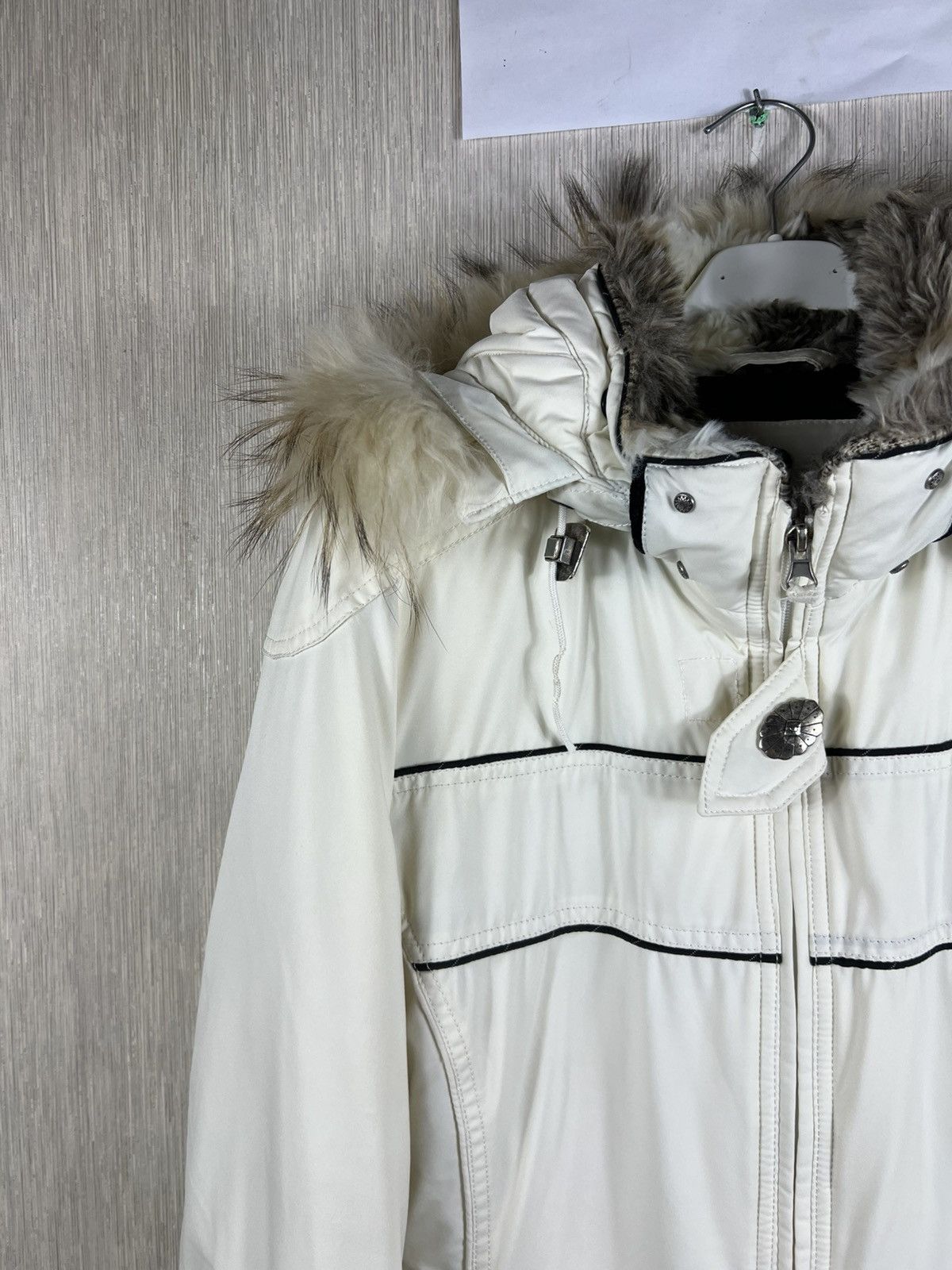 Moncler Vintage Hell is for Heroes y2k real fur ski juicy jacket Size L / US 10 / IT 46 - 4 Thumbnail