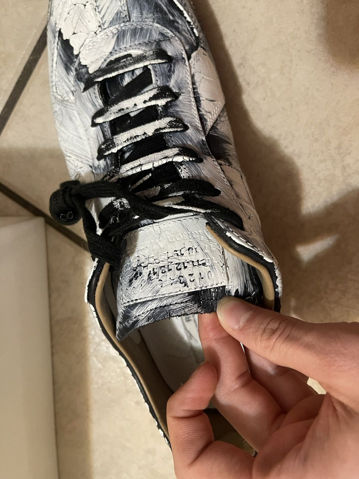 Maison Margiela Maison Margiela Replica GAT Bianchetto Paint 43 OG All Size US 10.5 / EU 43-44 - 12 Thumbnail