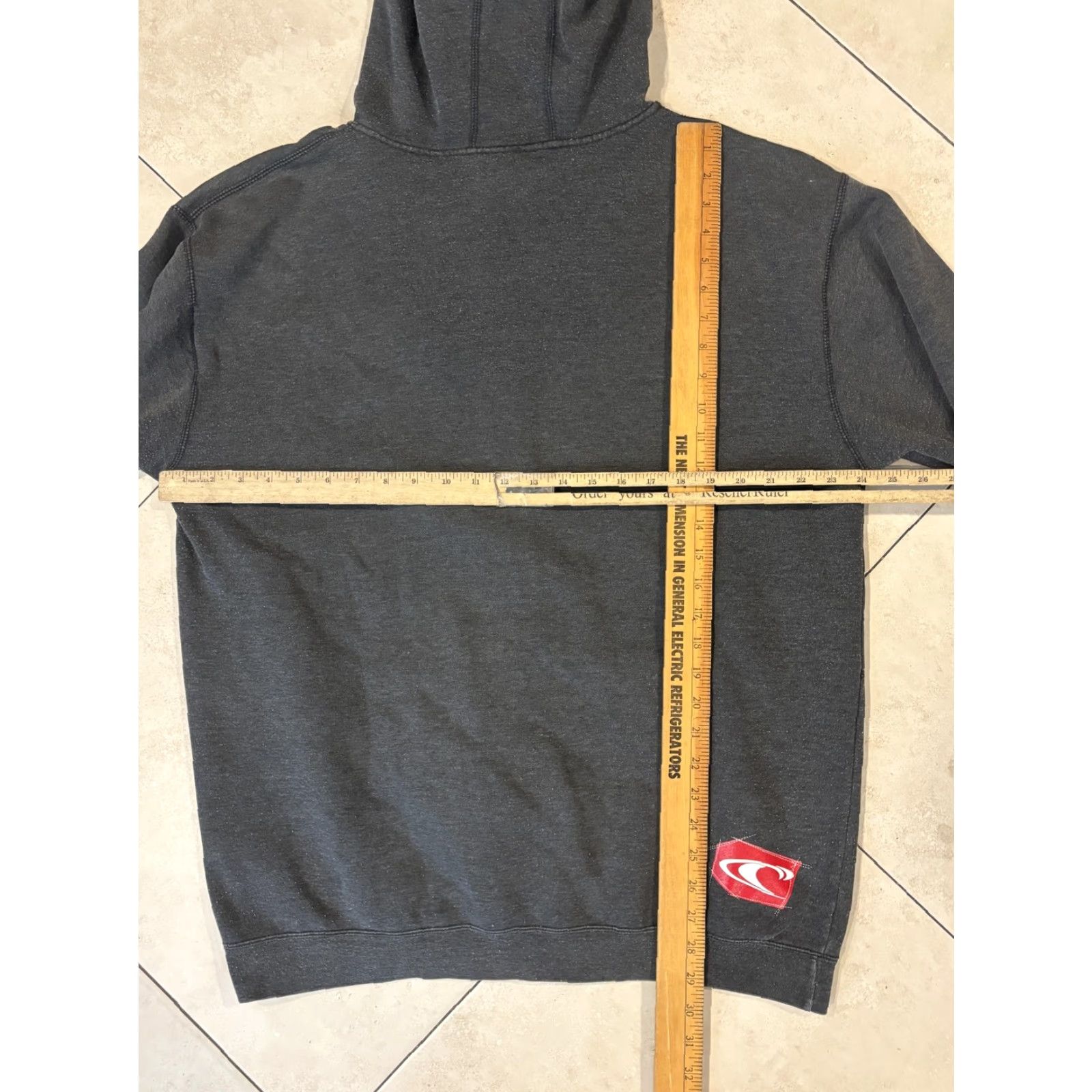 O'Neill O'Neill Hoodie Mens Large Gray Full Zip Sherpa Lined Surf Skate Fleece Jacket Size US L / EU 52-54 / 3 - 7 Thumbnail