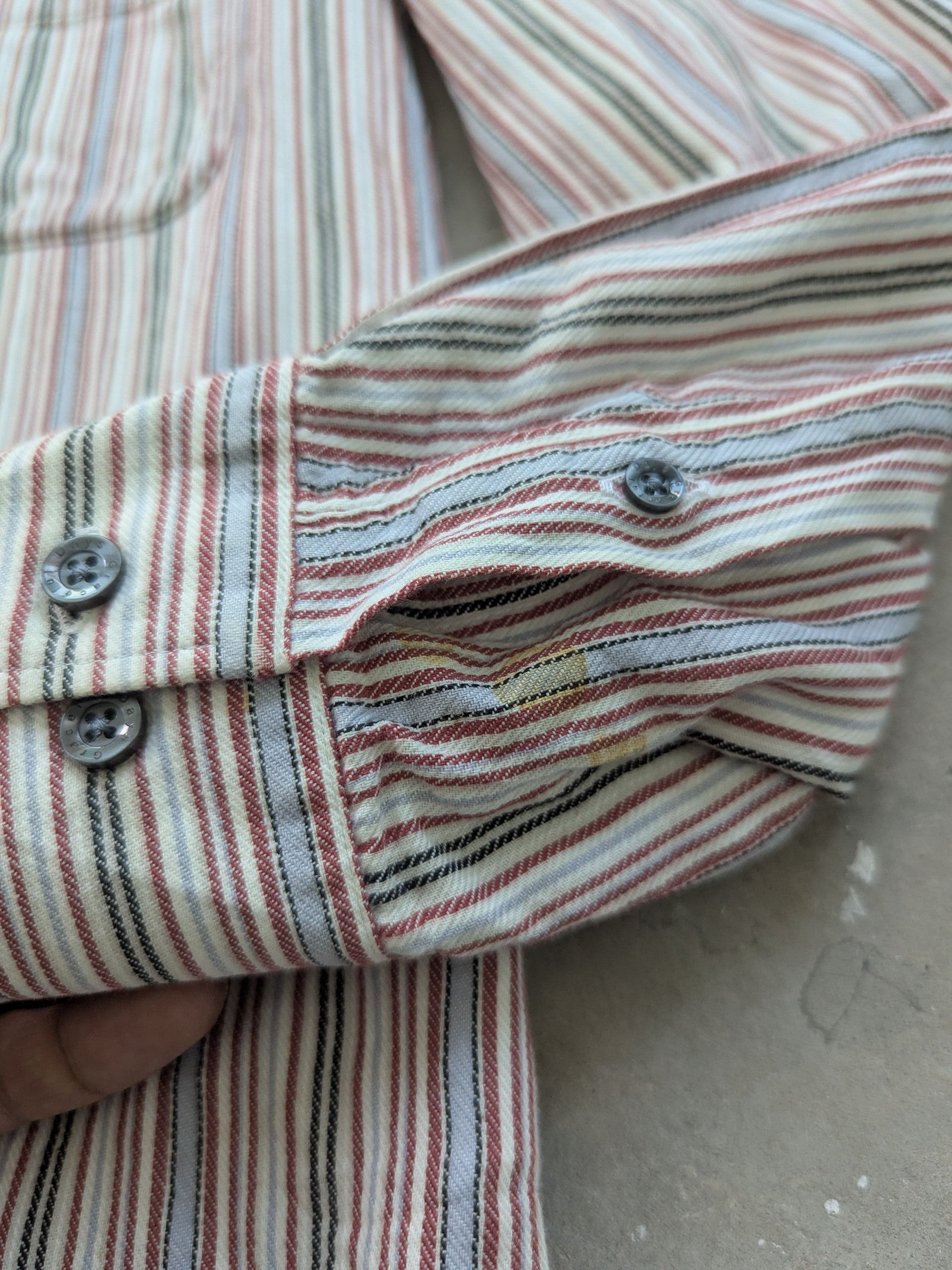 Japanese Brand × Vintage Vintage Graceful Days Shirt Button Up Striped Size US M / EU 48-50 / 2 - 5 Thumbnail