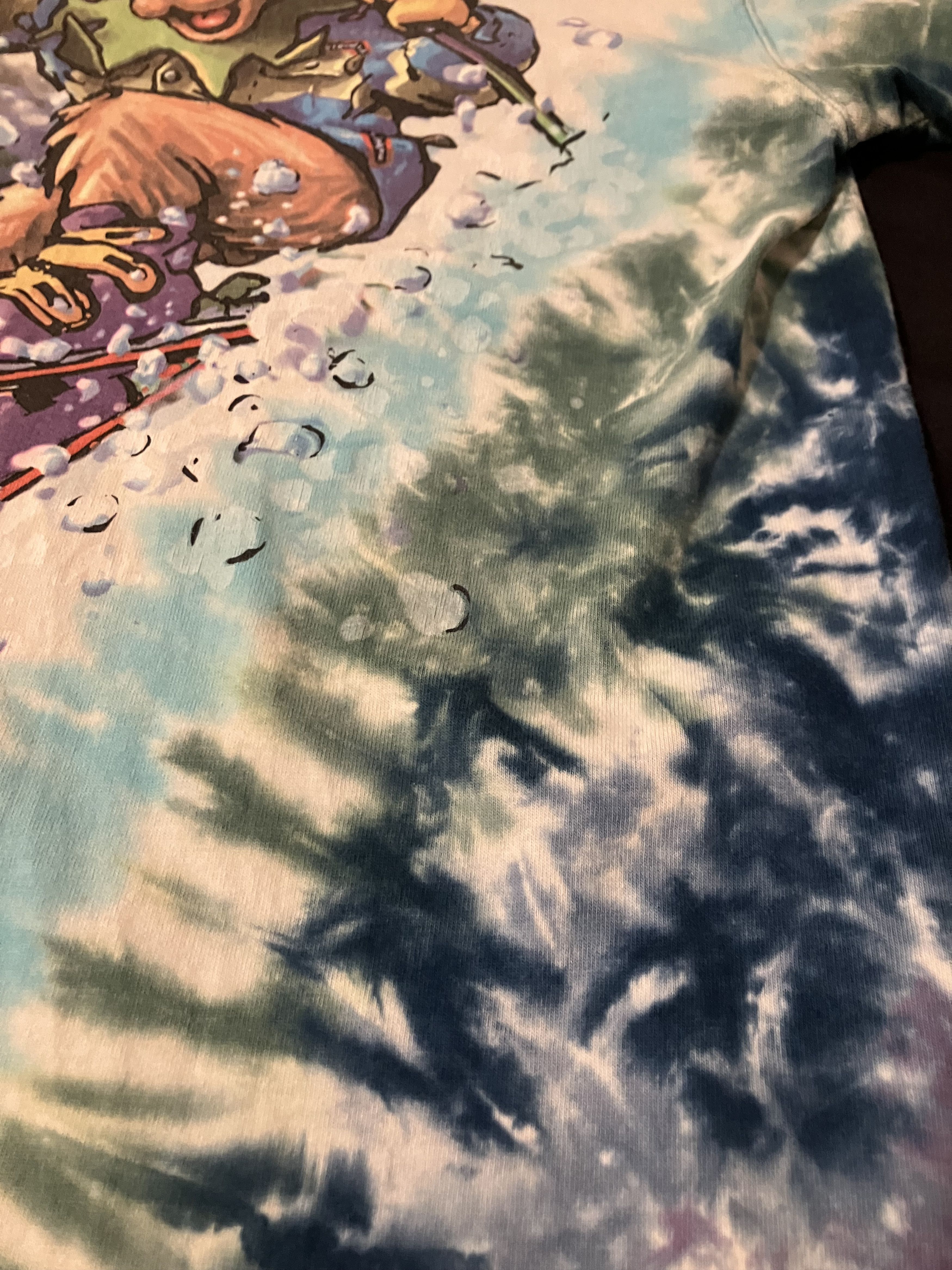 Grateful Dead Vintage Grateful Dead Ski Dead 1996 Liquid Blue Shirt Size US L / EU 52-54 / 3 - 6 Thumbnail