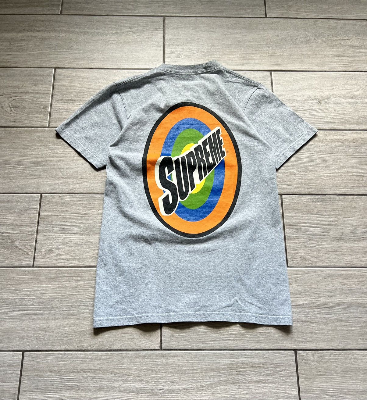 Supreme Vintage Supreme SS16 Spin Tide Logo Tee Size US S / EU 44-46 / 1 - 1 Thumbnail