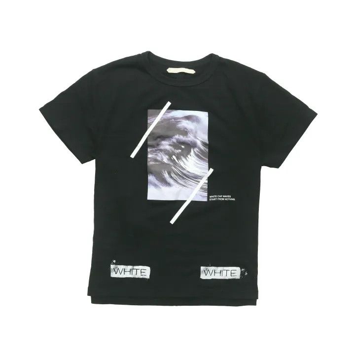 Off-White Off-White Black Graphic Tee for Men 0079 Size US S / EU 44-46 / 1 - 1 Thumbnail