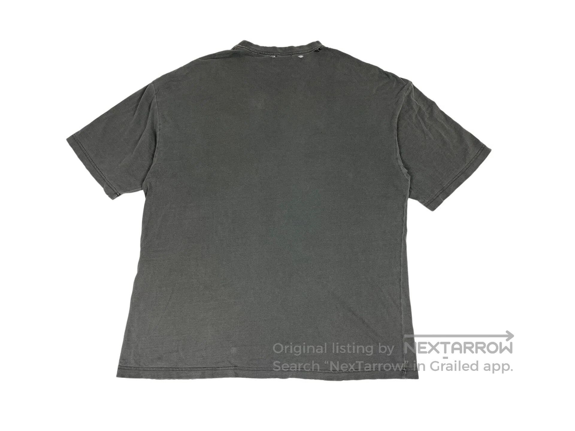 Balenciaga Balenciaga Washed Distressed Paris Night Scene Short Sleev Size US S / EU 44-46 / 1 - 2 Thumbnail