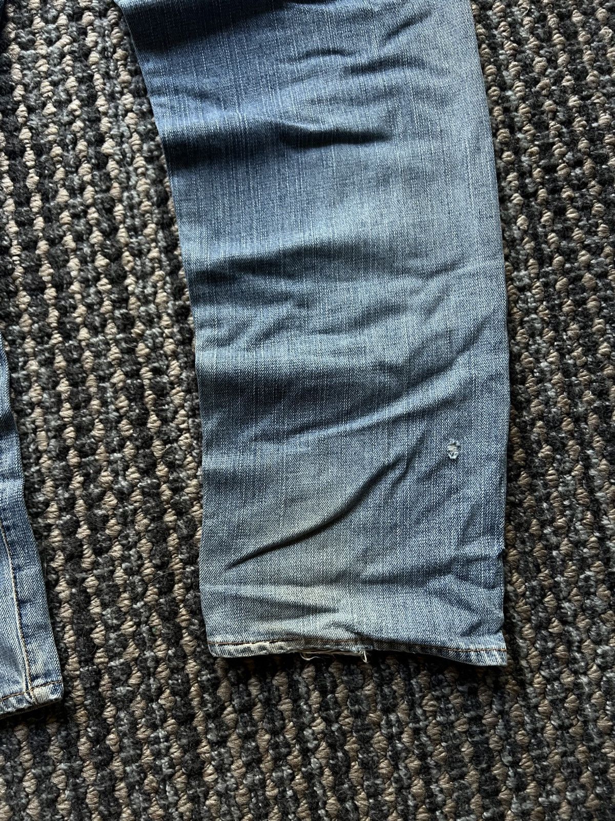 Evisu 00’s Evisu Daicock Distressed Denim Jeans Lot 2 Rare Size US 33 - 4 Thumbnail