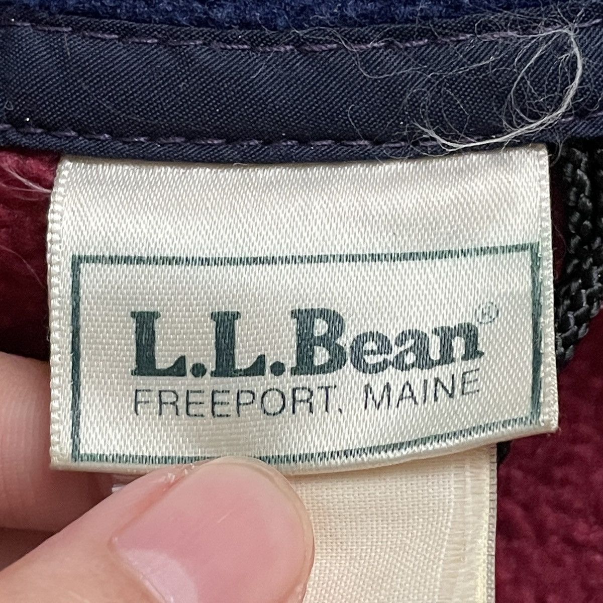 L.L. Bean × Vintage Vintage Brand L.L Bean Fleece Jacket 1990s Size US M / EU 48-50 / 2 - 9 Thumbnail