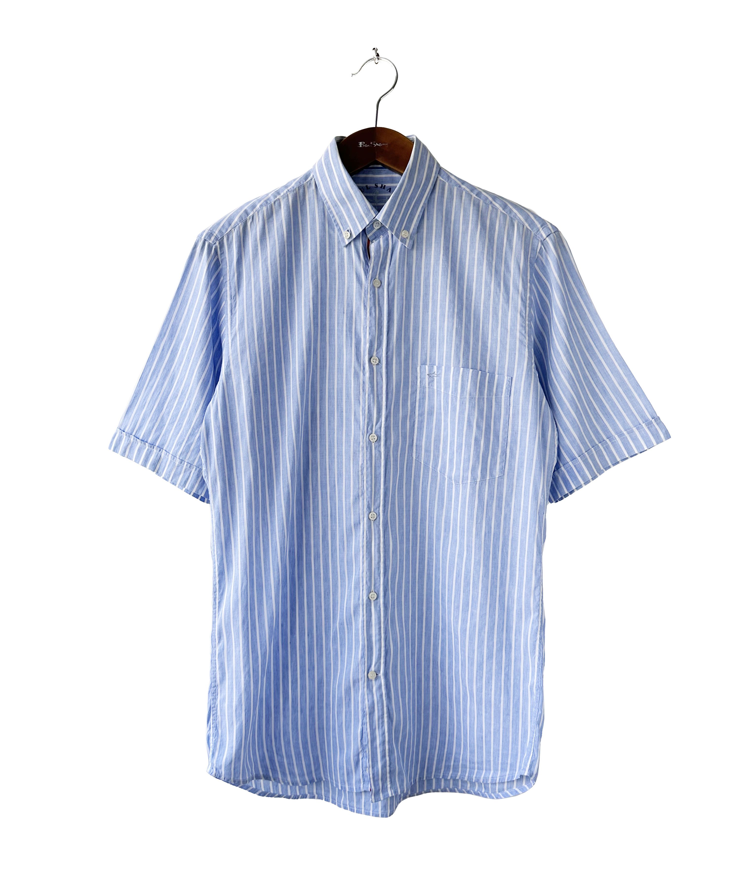 Paul & Shark Paul & Shark blue striped shirt Size US M / EU 48-50 / 2 - 2 Thumbnail