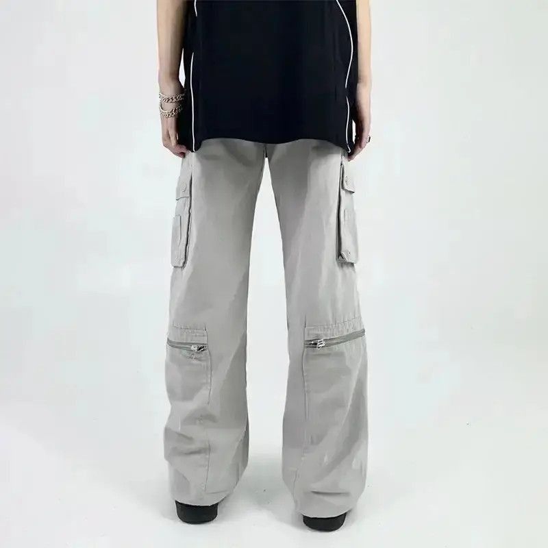 Japanese Brand Multi function pocket flared utility tactical cargo pants Size US 34 / EU 50 - 4 Thumbnail