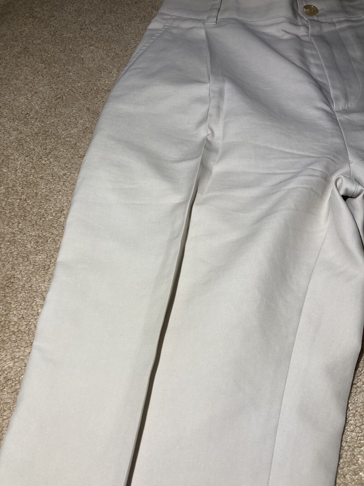 Dior SS20 Dior Homme Beige Pleated Slacks Pants Chino 2020 Kim J Size US 28 / EU 44 - 5 Thumbnail