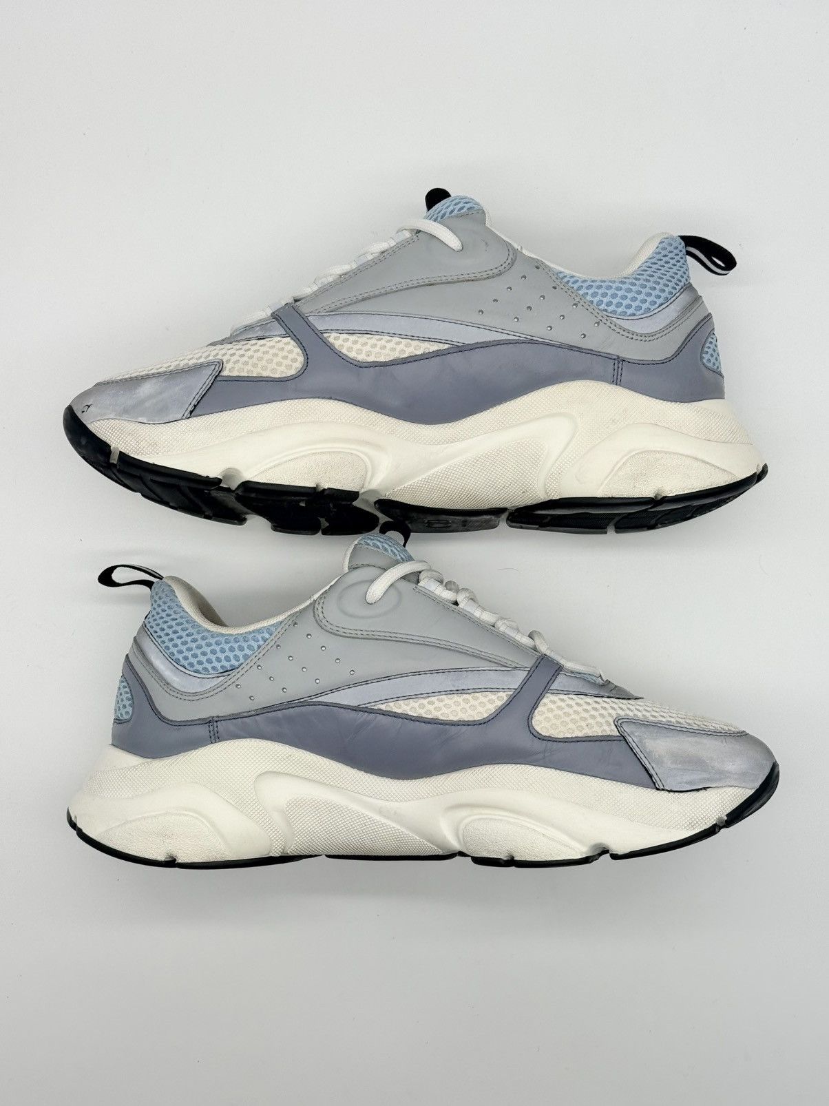 Dior Size 10 - Dior B22 White Blue Size US 10 / EU 43 - 3 Thumbnail