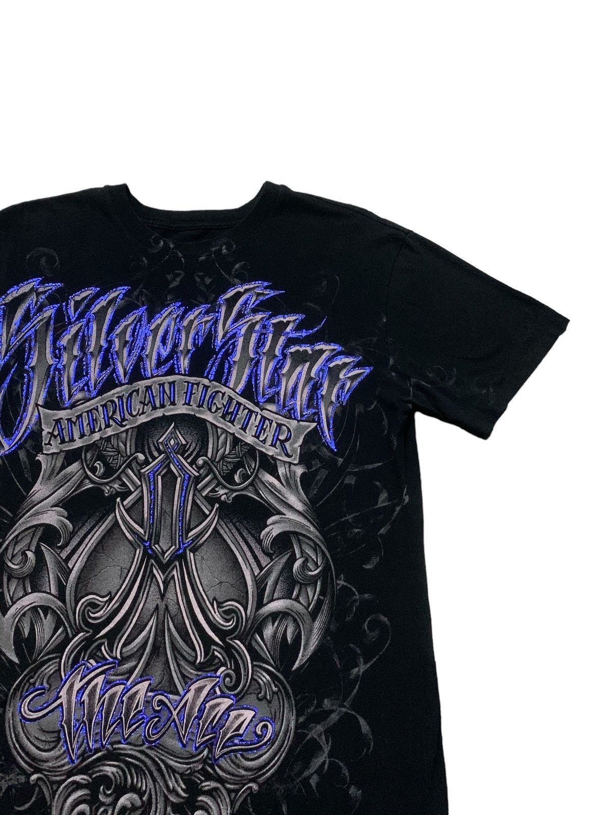 Affliction Silver Star American Fighter MMA Elites Tshirt