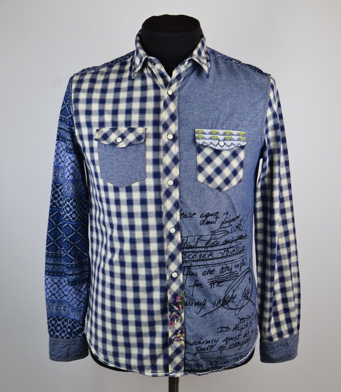 Desigual Desigual Western shirt long sleeves Multicolor size S Size US S / EU 44-46 / 1 - 1 Thumbnail