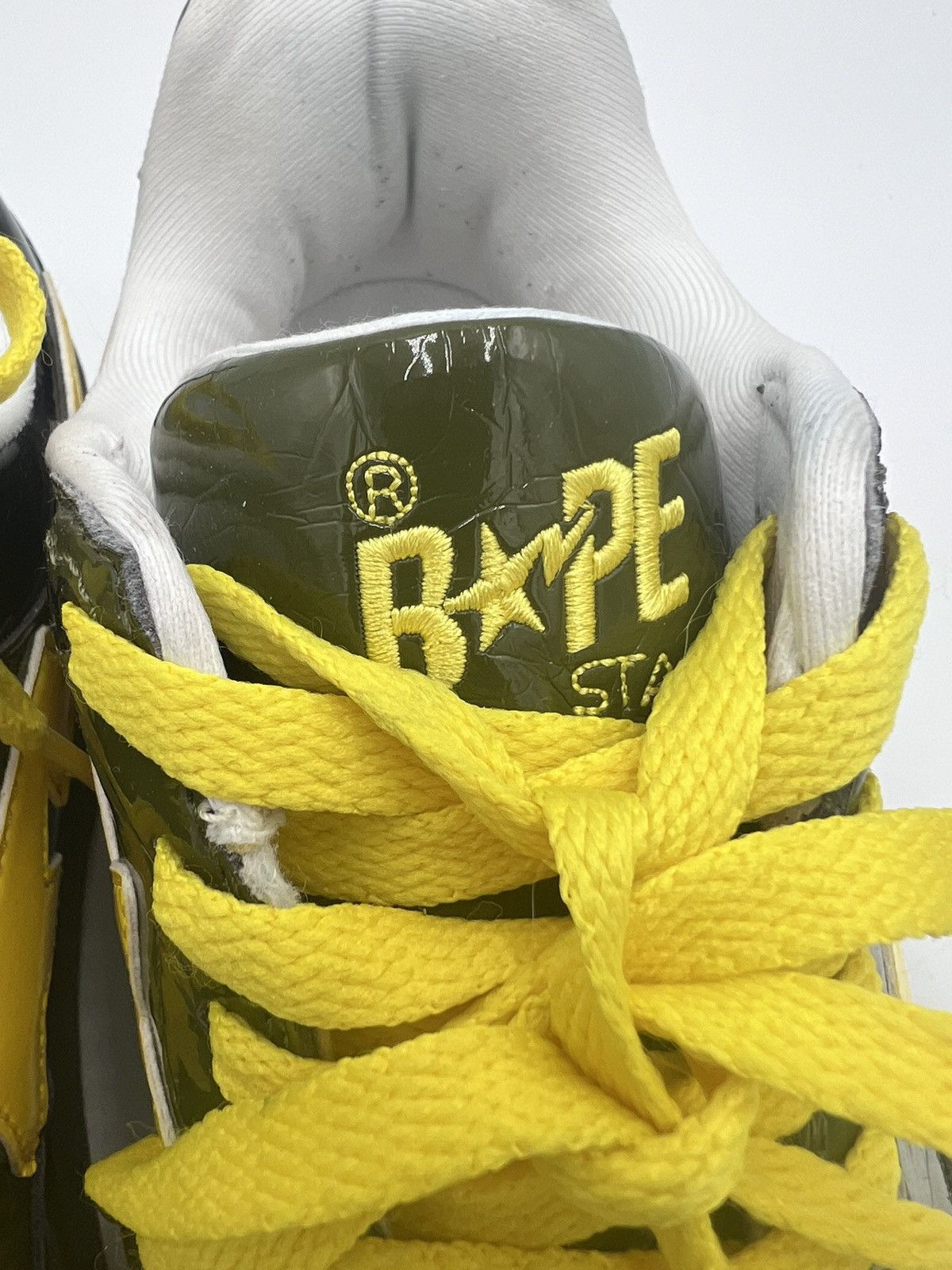 Bape × Vintage Vintage A Bathing Ape Bape Patent Leather Roadsta Sneakers Size US 10 / EU 43 - 5 Thumbnail