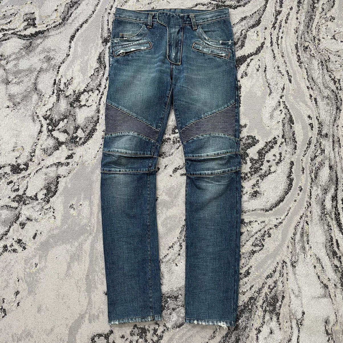 Balmain Balmain by Christophe Decarnin AW10 Biker Jeans Balmain Balmain by Christophe Decarnin AW10 Biker Jeans