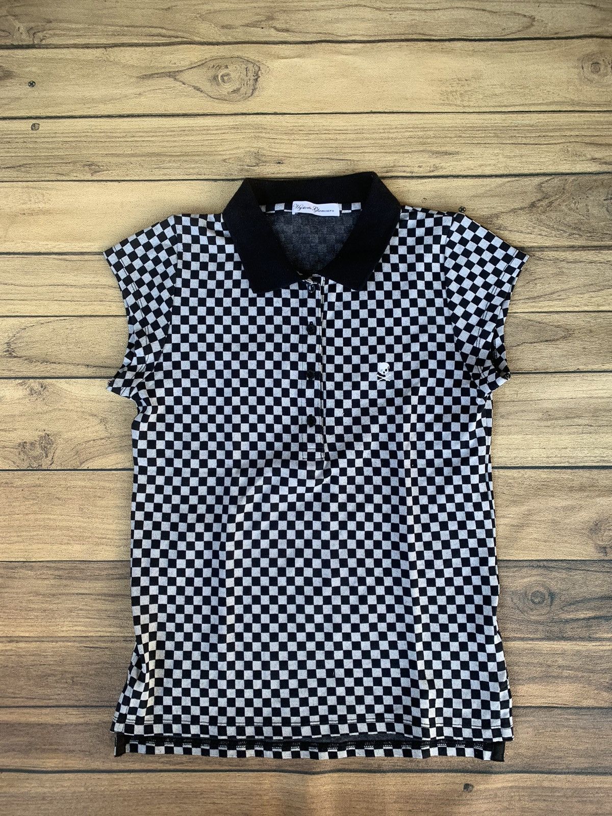 Hysteric Glamour Hysteryc glamour checkerboard polos Size S / US 4 / IT 40 - 1 Thumbnail