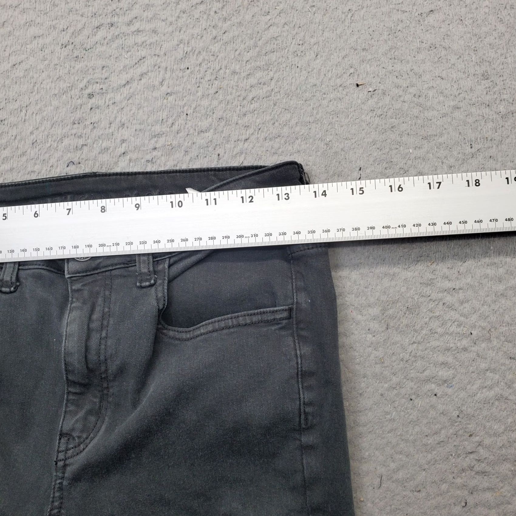 American Eagle Outfitters American Eagle Outfitters Jeans Womens 6 Skinny Black Denim Distressed Next Level Stretch Size 28" / US 6 / IT 42 - 6 Thumbnail