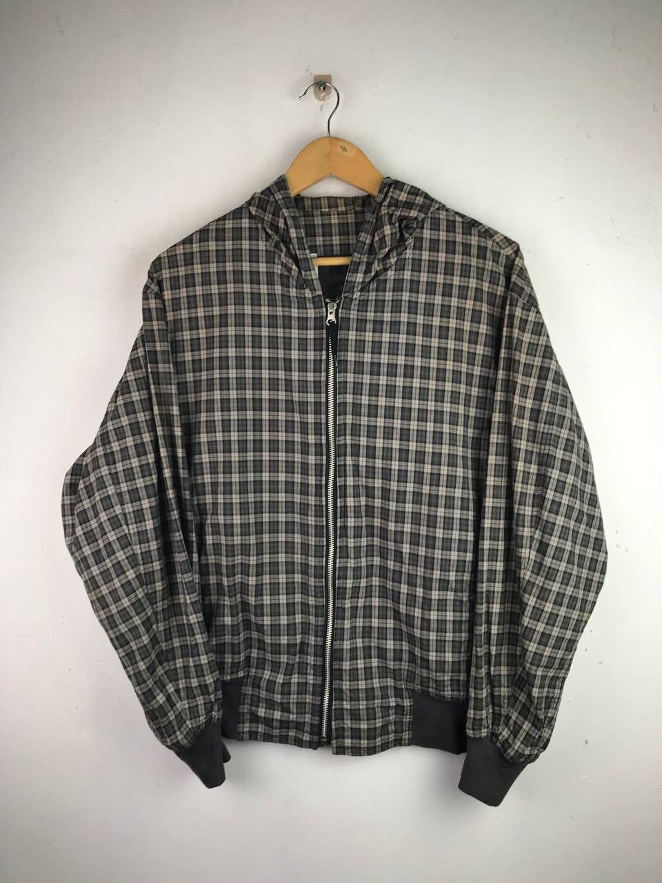 Japanese Brand × Vintage Vintage Comme Ca du Mode Checkered Box Light Jacket Size US L / EU 52-54 / 3 - 1 Thumbnail