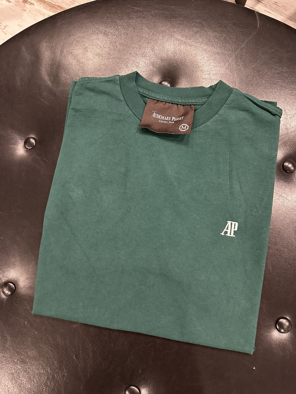 image of Audemars Piguet x Travis Scott Ap Travis Scott T-Shirt in Green, Men's (Size Medium)