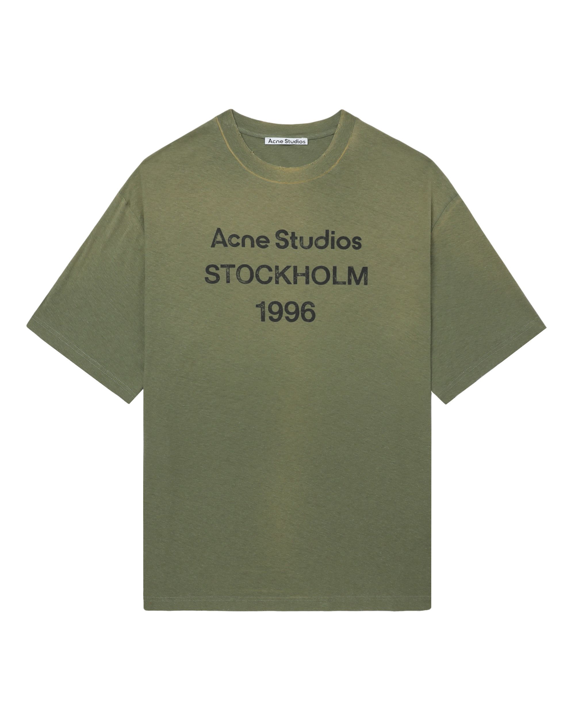 Acne Studios Acne Studios Text Print T-Shirt Size US L / EU 52-54 / 3 - 1 Thumbnail