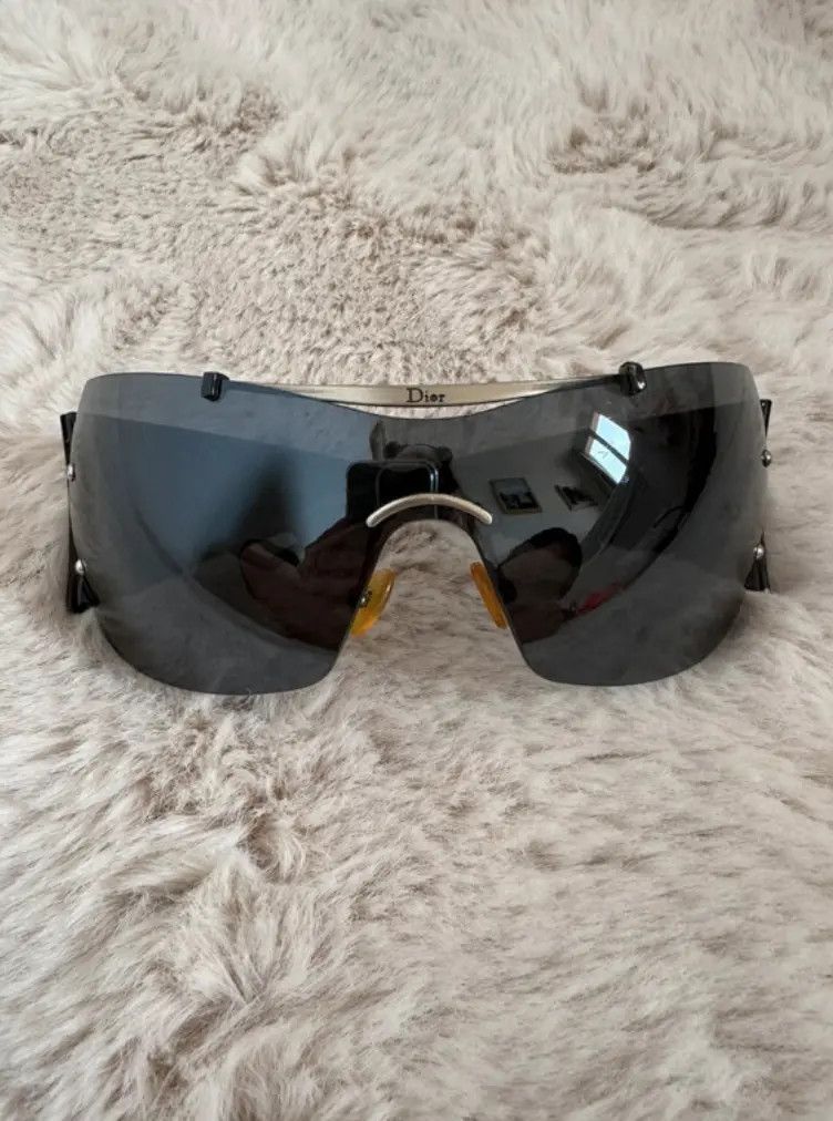 DIOR Sunglasses 🇺🇸 TAX FREE Western Pop Ski Rimless Shield