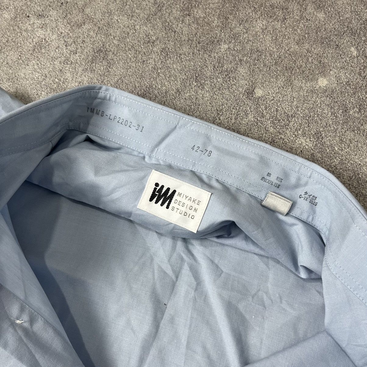 Issey Miyake × Japanese Brand × Vintage Issey miyake design studio plain shirt Size US L / EU 52-54 / 3 - 5 Thumbnail
