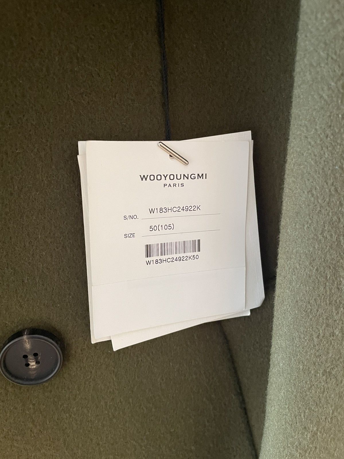 Wooyoungmi Wooyoungmi Classic Wool Coat Size US M / EU 48-50 / 2 - 9 Thumbnail