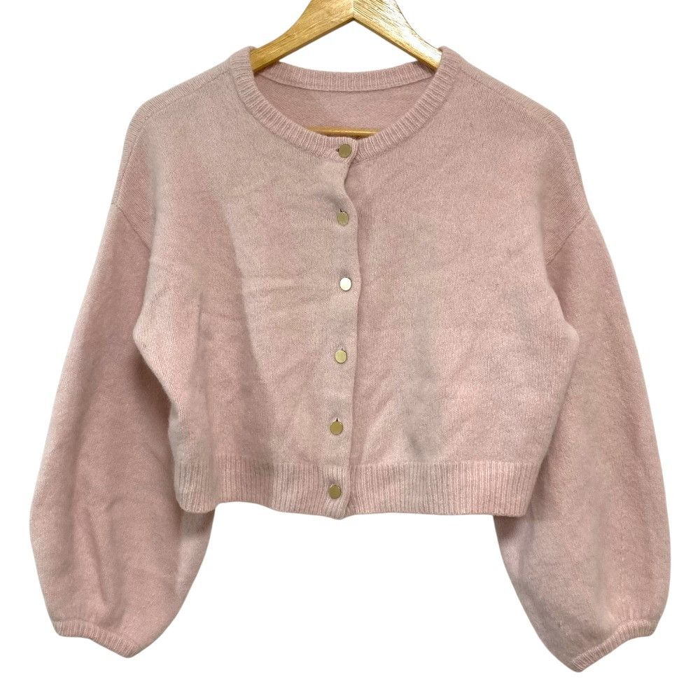 Other Other La boutique BonBon Hairy Wool 2way Cardigan Textile Tops DUTY FREE for USA Size ONE SIZE - 1 Thumbnail