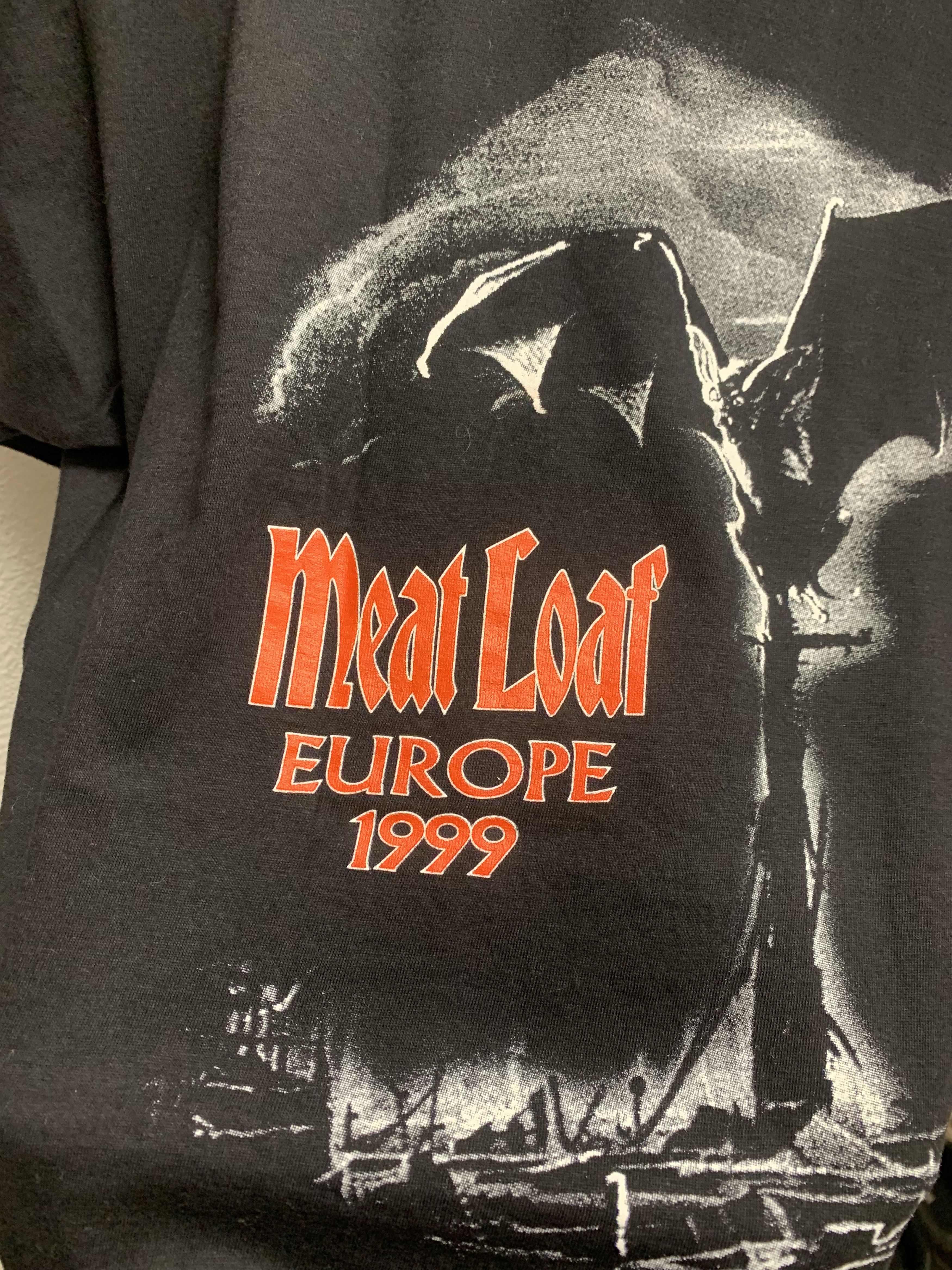 Band Tees Meat Loaf 1999 vintage band rock t-shirt M sz Size US M / EU 48-50 / 2 - 9 Thumbnail