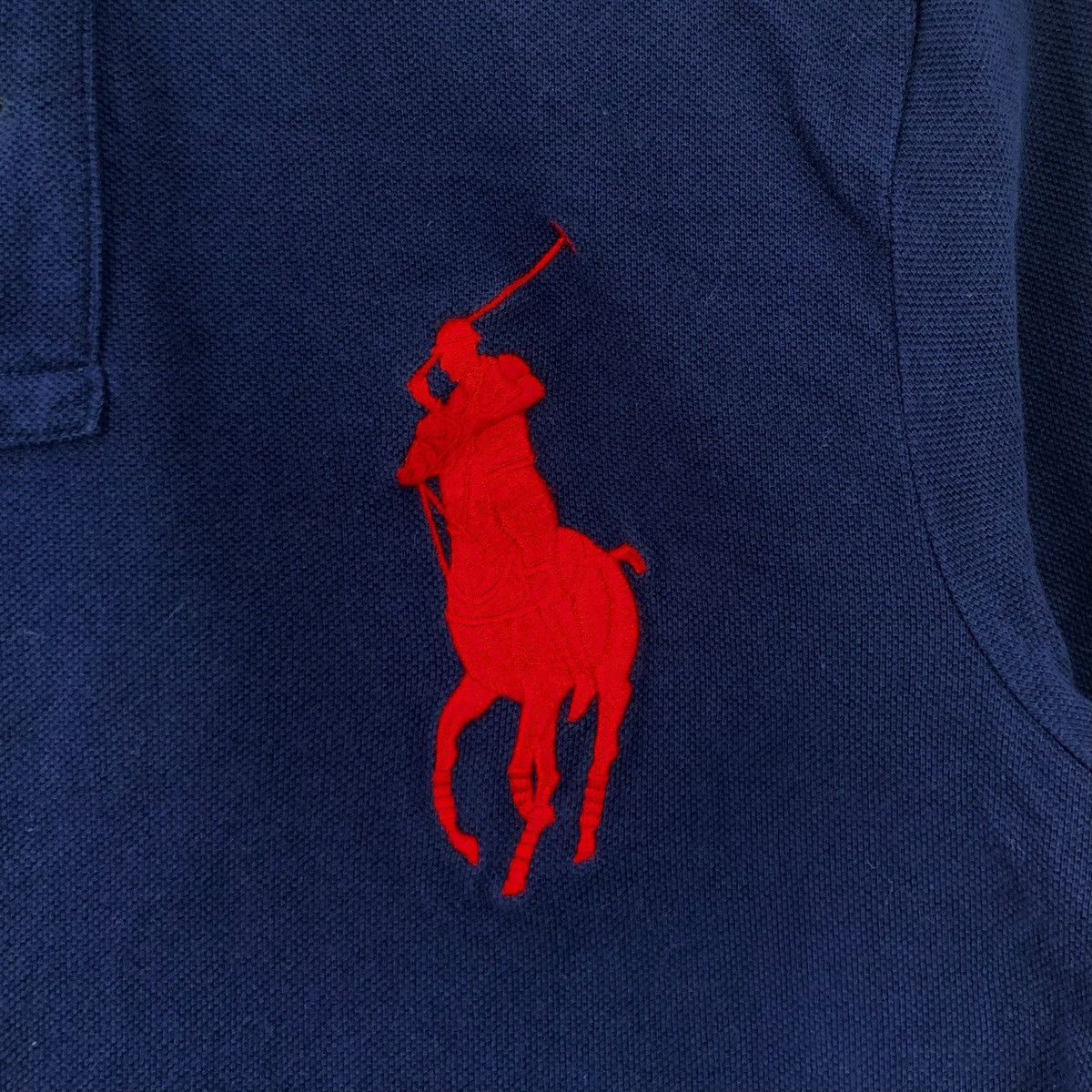 Polo Ralph Lauren Vintage POLO RALPH LAUREN Big Pony Embroidered Tee Shirt Size US S / EU 44-46 / 1 - 3 Thumbnail