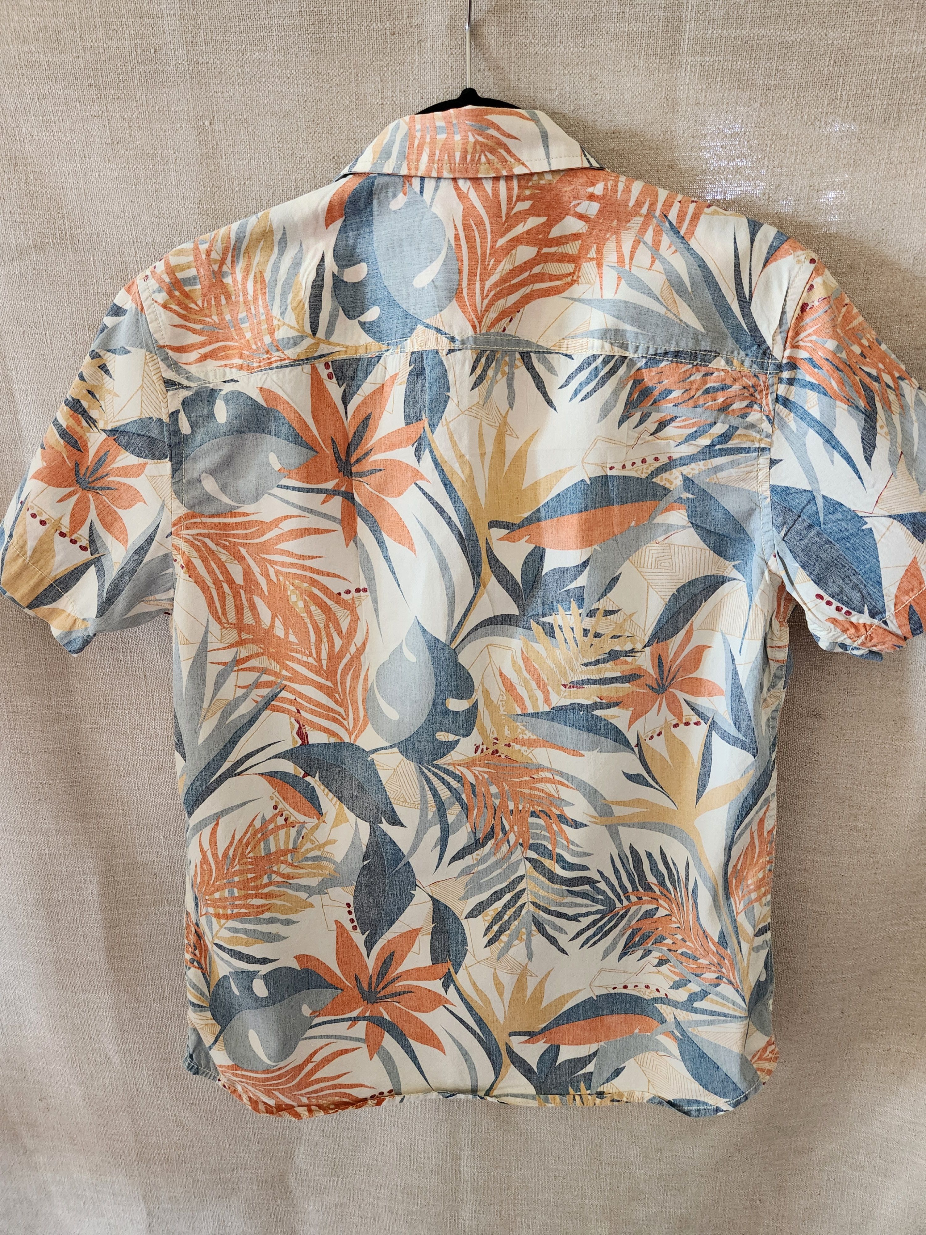O'Neill 100% Cotton Multi-Colored Tropical Short Sleeve Surf Shirt Size US S / EU 44-46 / 1 - 2 Thumbnail