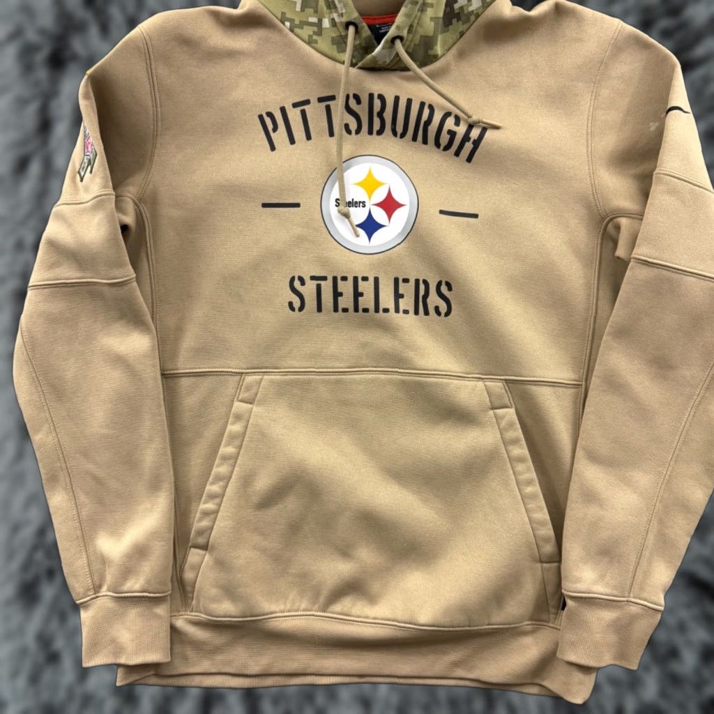 Nike Nike Steelers Sweatshirt Mens Hoodie NFL Salute to Service Football Hoodie Pullover Crew Neck Multicolor 27 22 Size US M / EU 48-50 / 2 - 1 Thumbnail