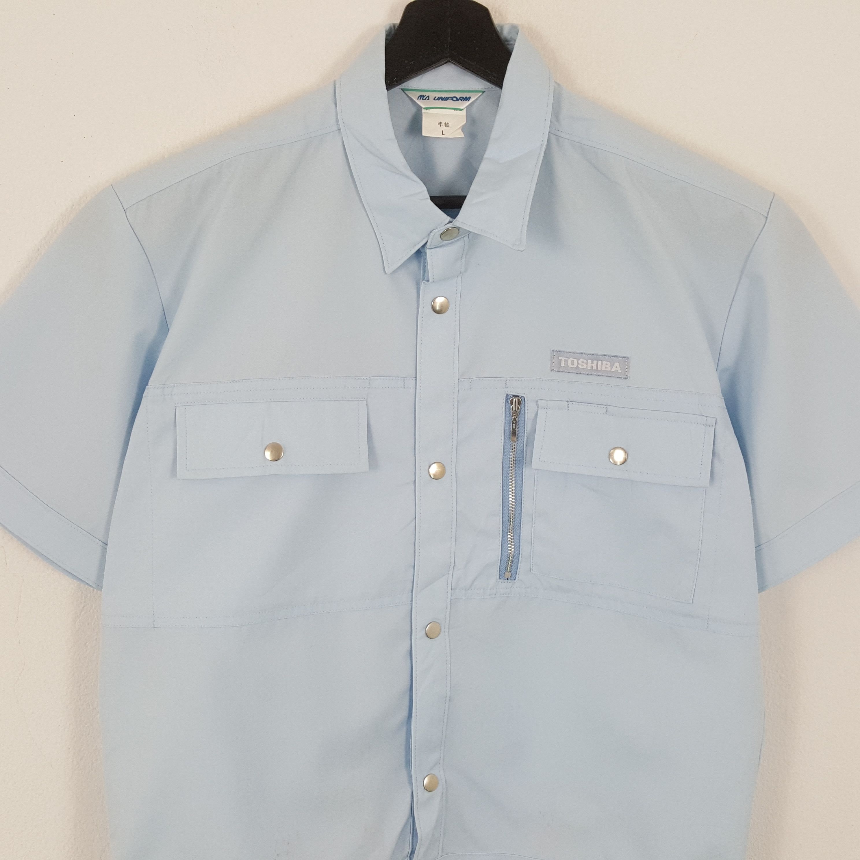 TOSHIBA Japanese Electronic Brand Workwear Jacket