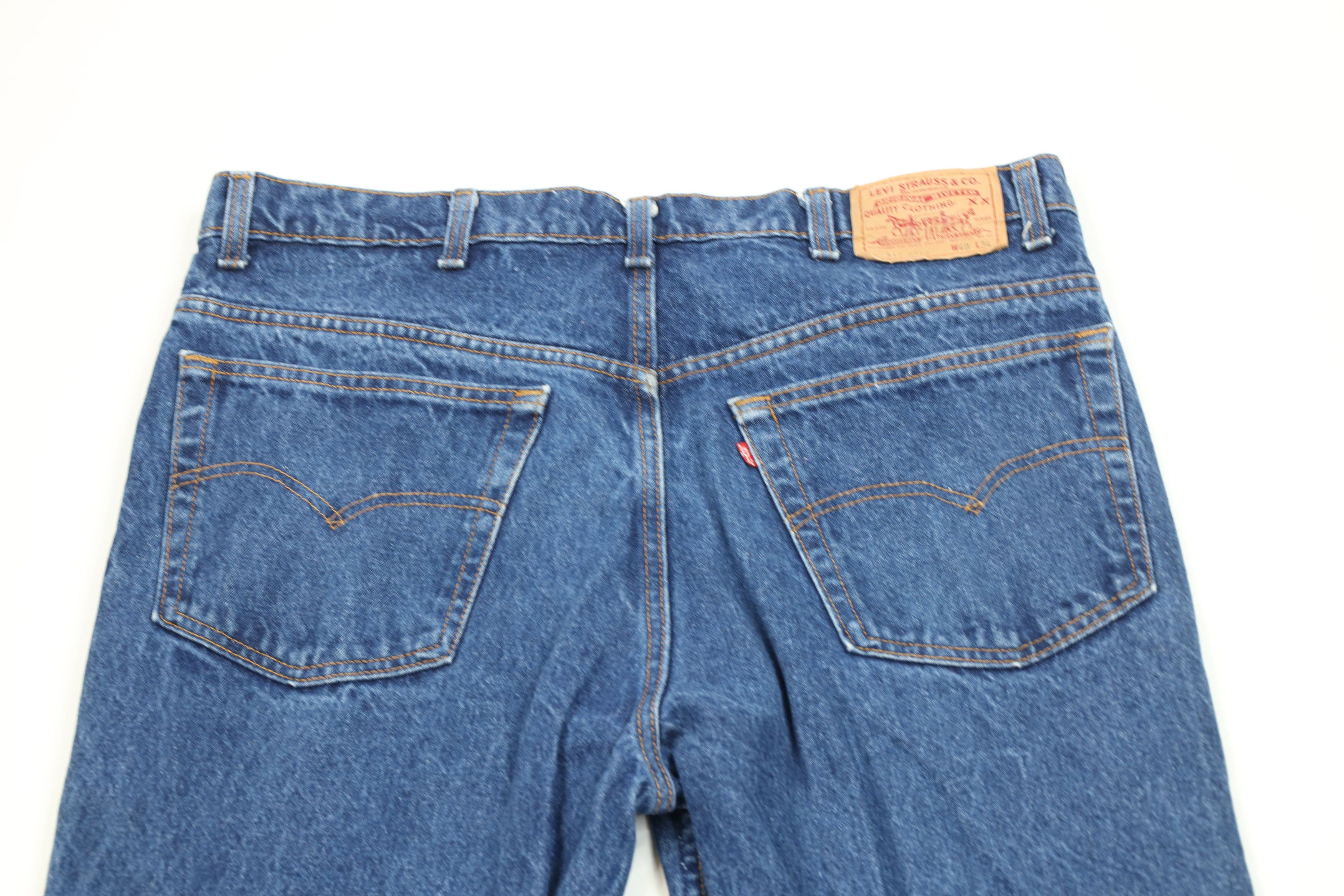 Levi's Vintage 80s Levis 517 Wide Leg Bootcut Denim Jeans Blue USA Size US 40 / EU 56 - 10 Thumbnail