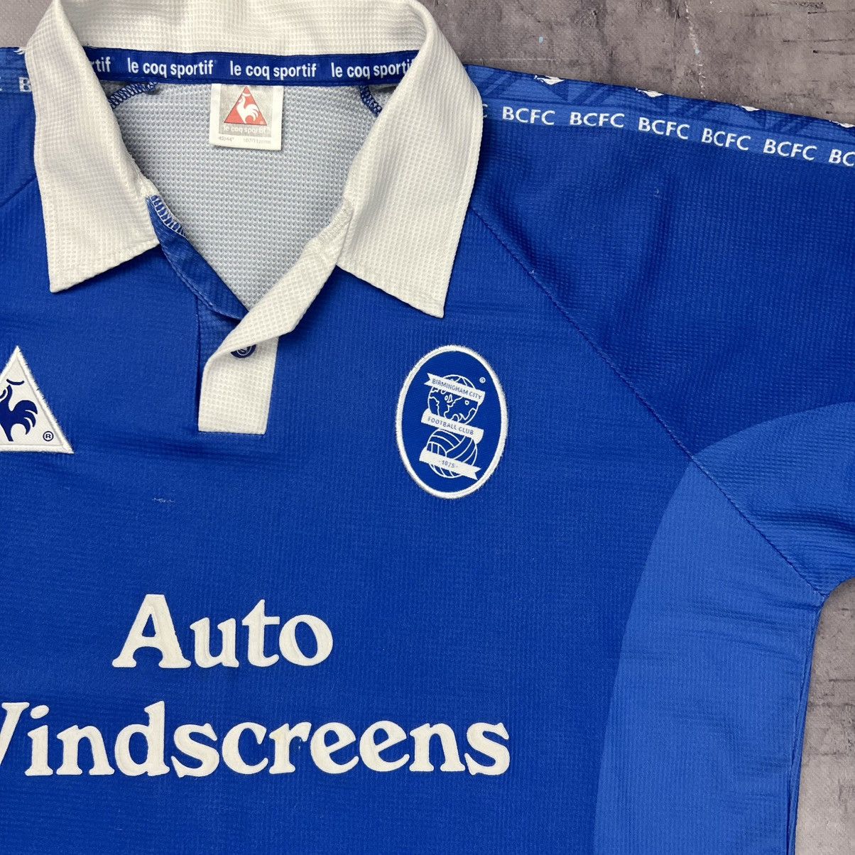 Le Coq Sportif Rare! Birmingham City 1998/99 Le Coq Sportif Jersey Shirt Size US L / EU 52-54 / 3 - 6 Thumbnail