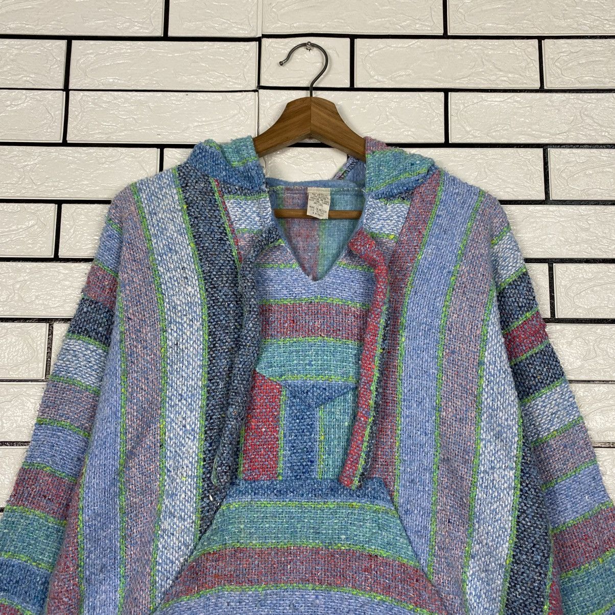 Japanese Brand Vintage Anorak Hoodie Wool Jacket Molina Striped Design Size US S / EU 44-46 / 1 - 13 Thumbnail