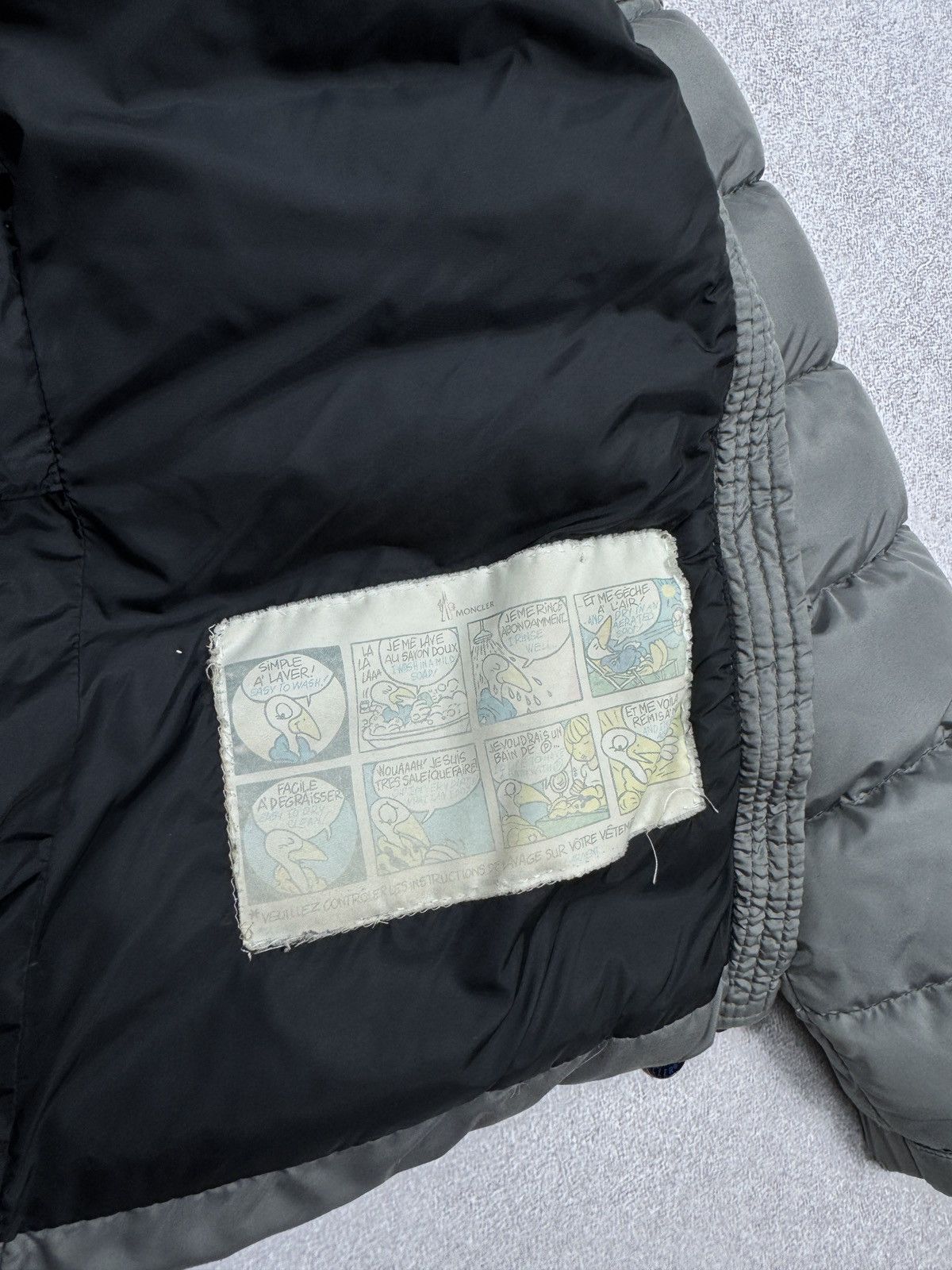 Moncler Women`s Moncler Bea Guibbotto Gray Puffer Jacket Size 0 / S Size XS / US 0-2 / IT 36-38 - 15 Thumbnail