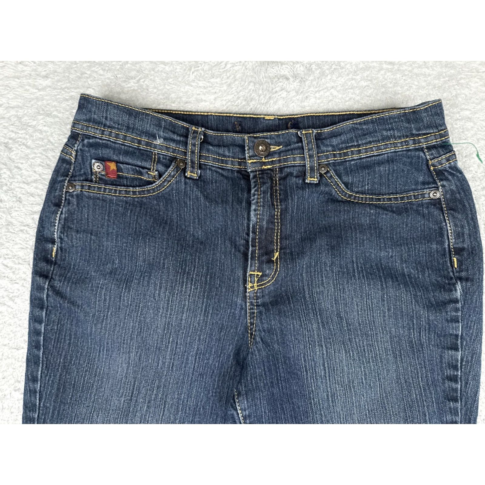 Coldwater Creek Coldwater Creek Jeans Womens Bootcut 6P Petite Blue Medium Wash Mid Rise Stretch Size 28" / US 6 / IT 42 - 4 Thumbnail