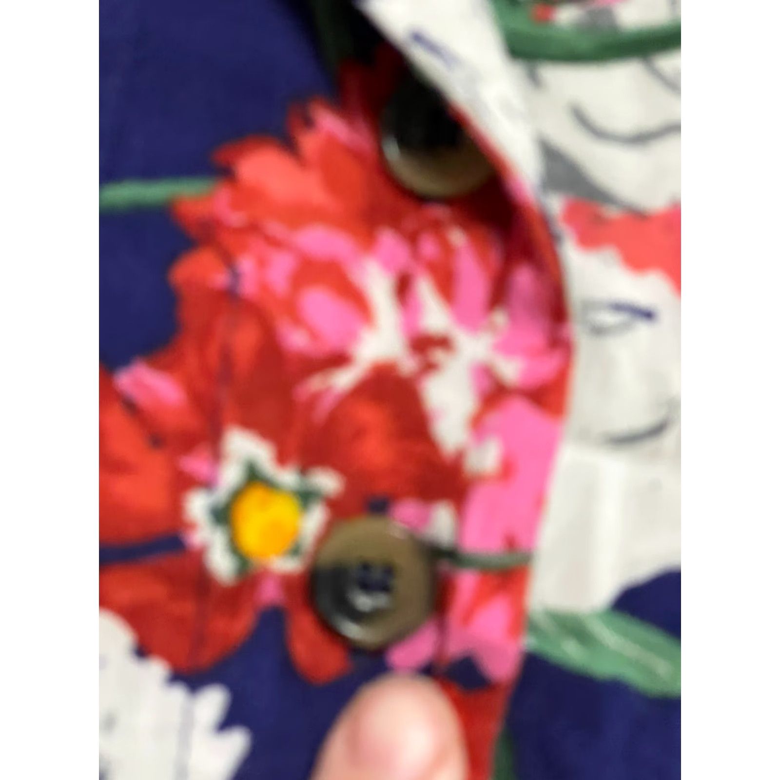 Vintage Maeve Shirt Women's Small Blue Floral Short Sleeve Button-Up Tie Front Casual Modern Regular Womens Size S / US 4 / IT 40 - 6 Thumbnail